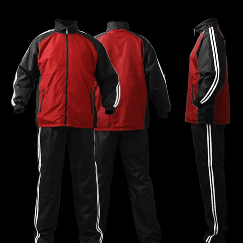 DYNAMICS SPECTRUM BURGUNDY WARM UP SUIT